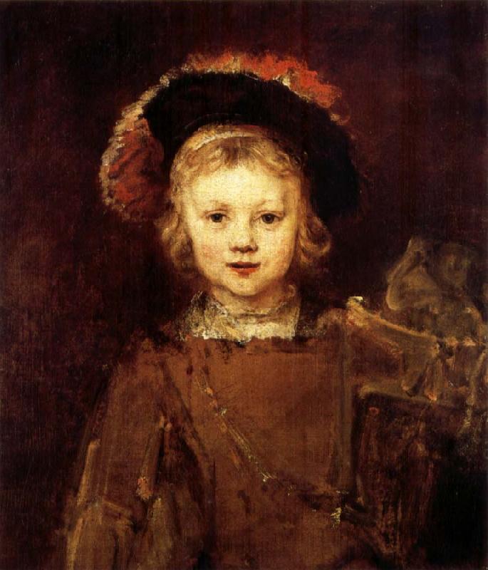 REMBRANDT Harmenszoon van Rijn Young Boy in Fancy Dress